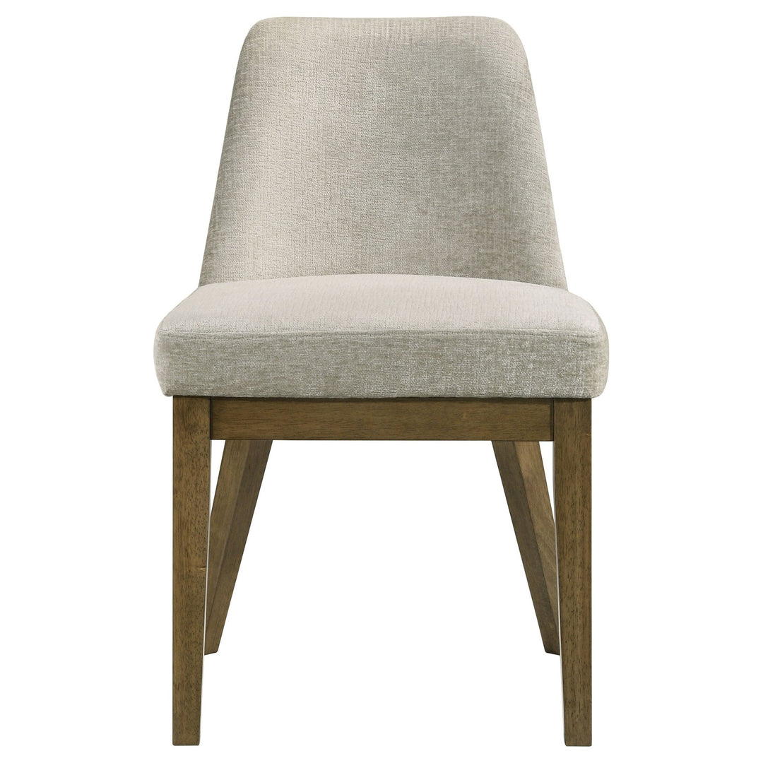 Castlewood Upholstered Side Chair Light Tan (Set of 2) - What&