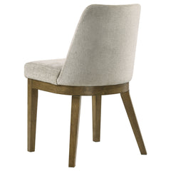 Castlewood Upholstered Side Chair Light Tan (Set of 2) - What&