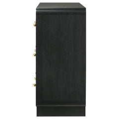 Cavelle 6-drawer Dresser Cabinet Black - What&