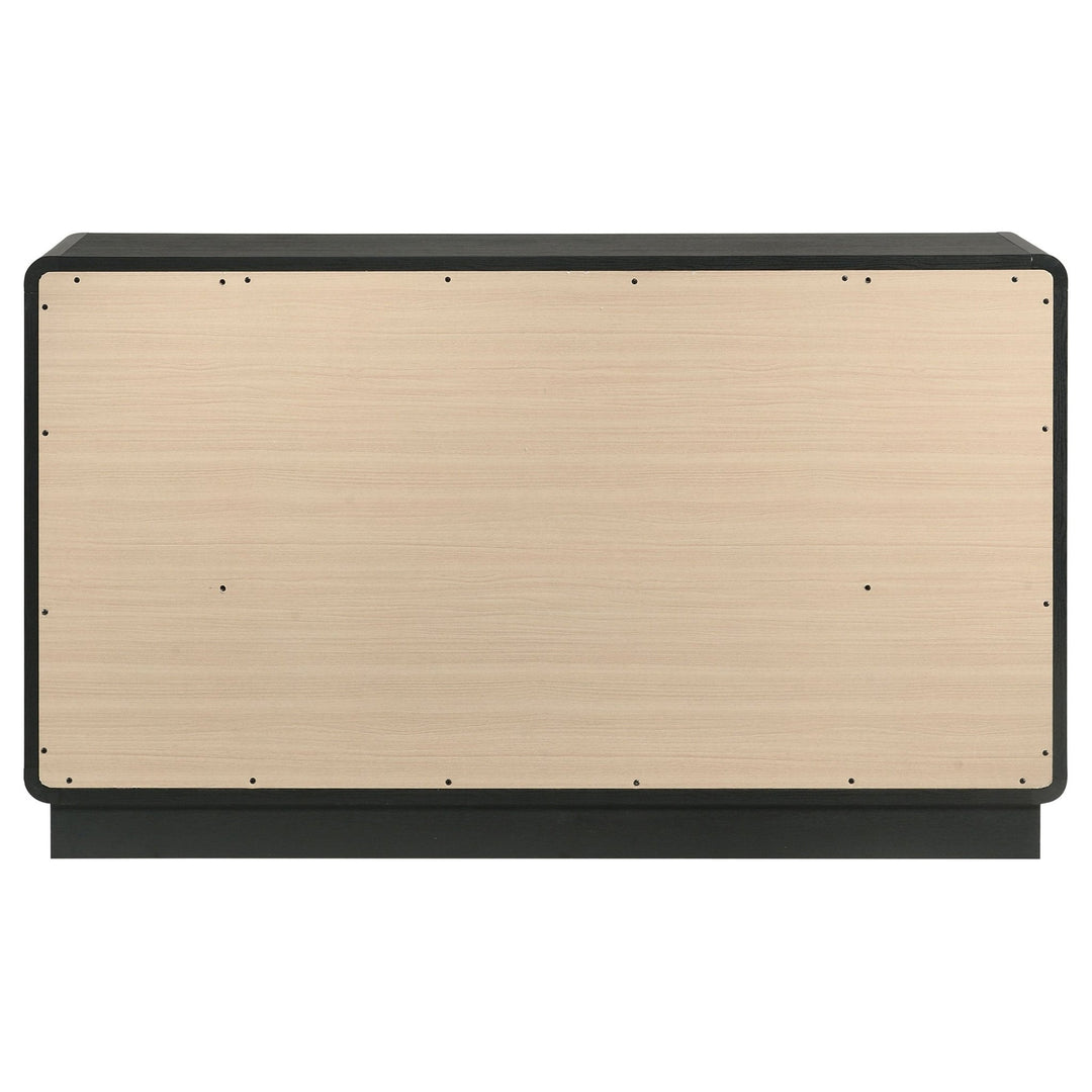 Cavelle 6-drawer Dresser Cabinet Black - What&