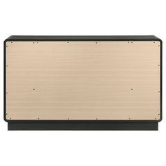 Cavelle 6-drawer Dresser Cabinet Black - What&