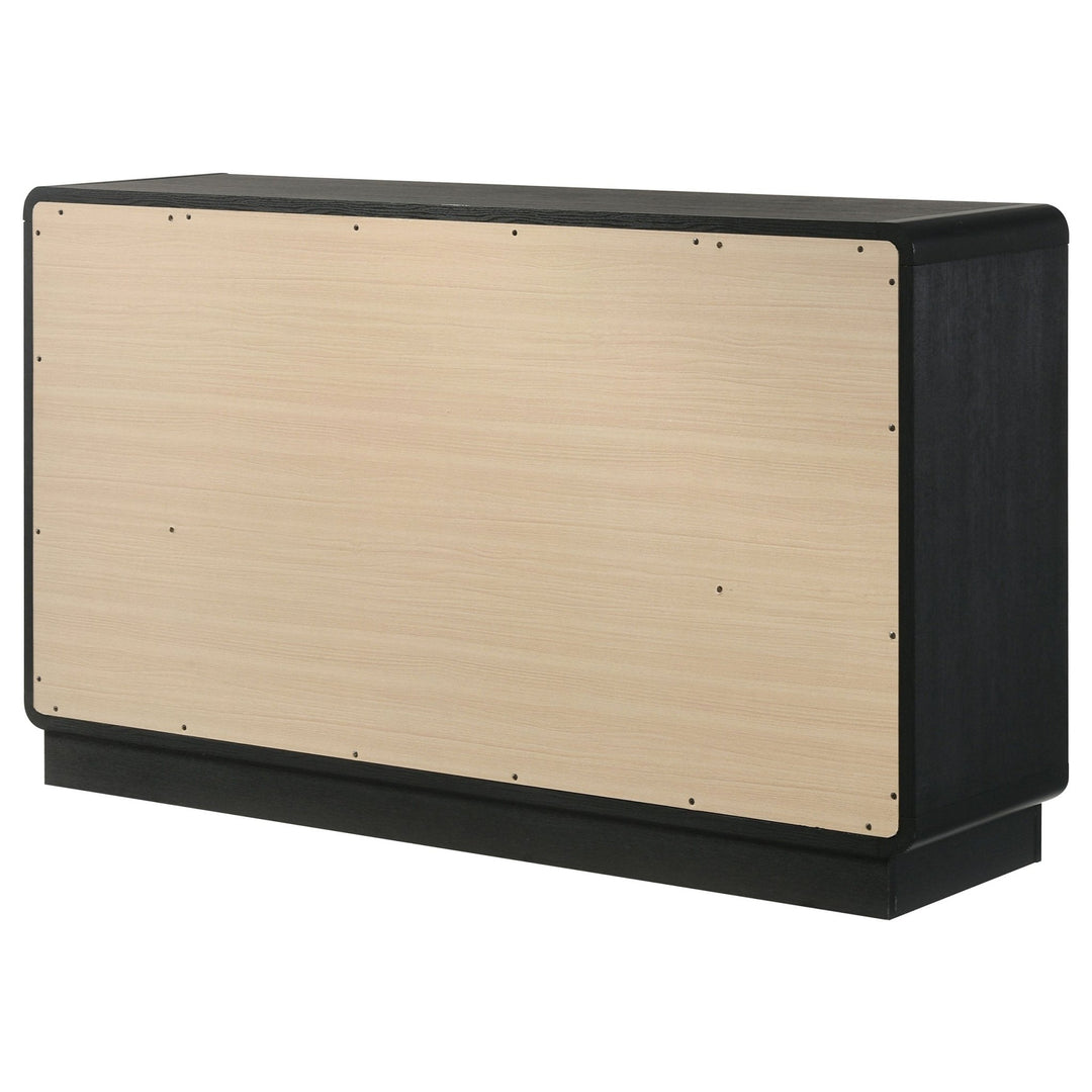 Cavelle 6-drawer Dresser Cabinet Black - What&