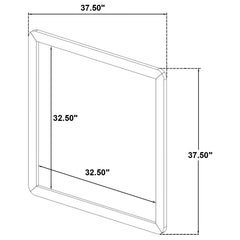 Cavelle Dresser Mirror Black - What&