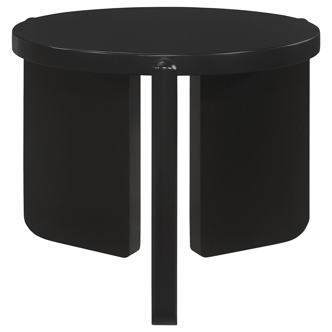 Cordova 2-piece Solid Wood Coffee and End Table Set Black - What&
