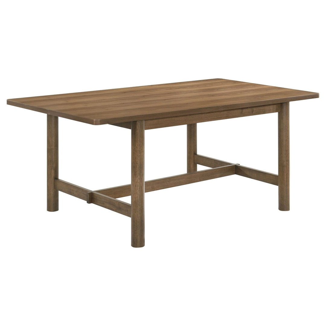 Crestmore 71-inch Rectangular Wood Dining Table Walnut - What's New Furniture Portland