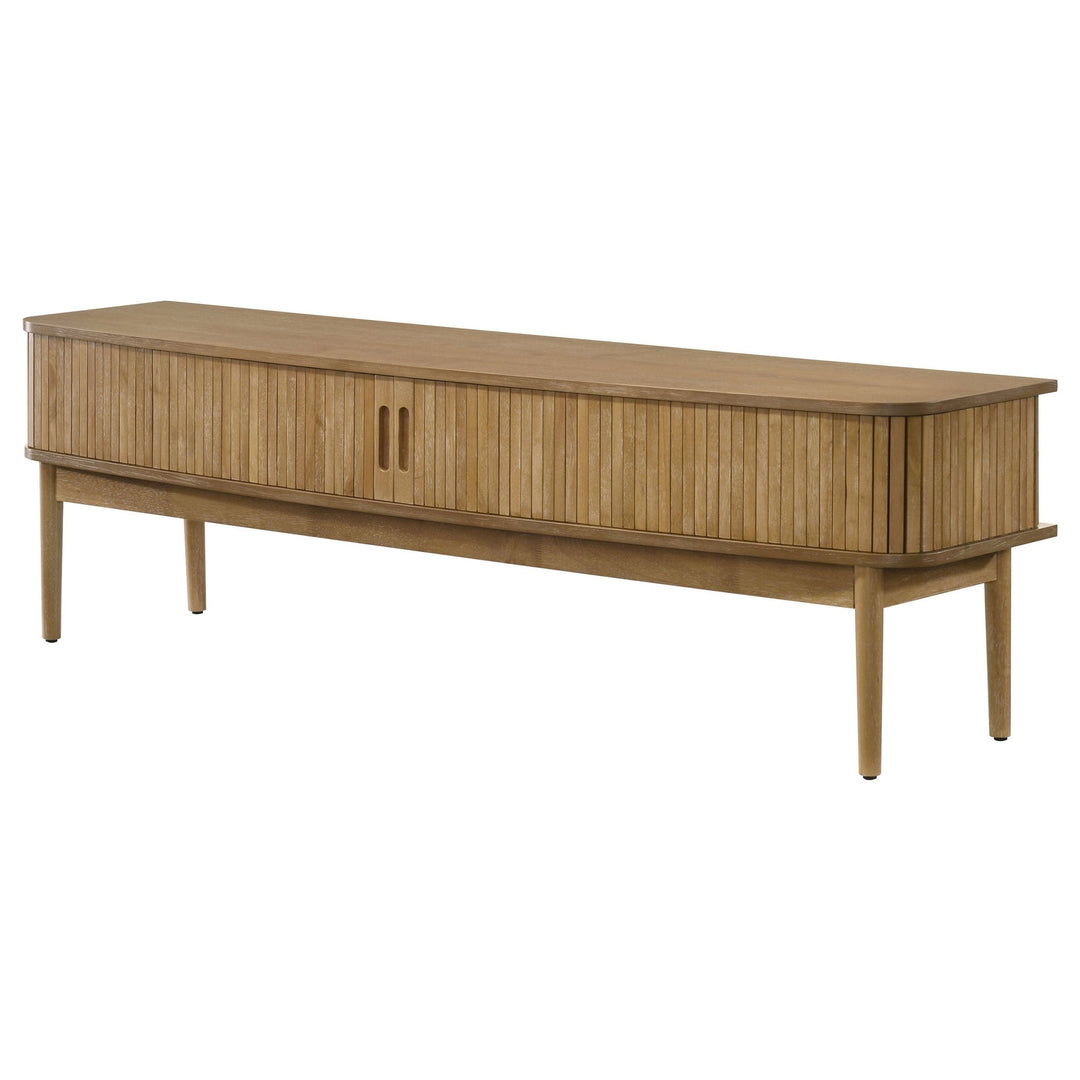 Croyden 71-inch TV Stand Media Console Weathered Natural - What&