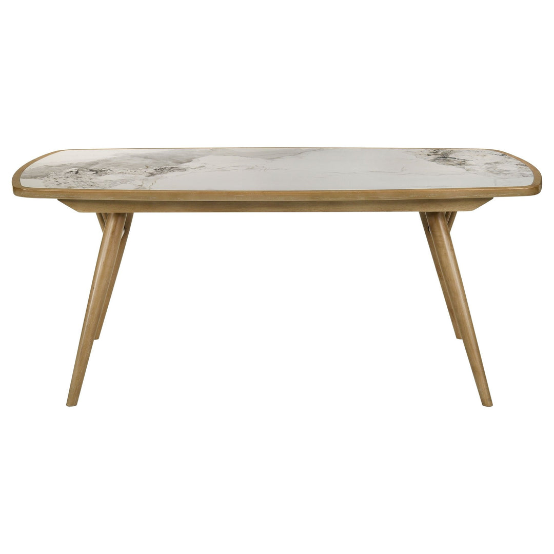 Croyden 73-inch Rectangular Dining Table Weathered Natural - What&