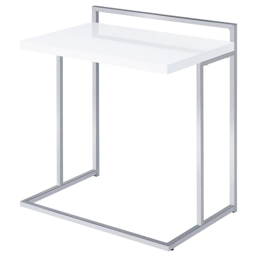 Dani Rectangular C-Shaped Sofa Side Table - What&