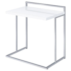 Dani Rectangular C-Shaped Sofa Side Table - What&