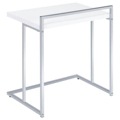 Dani Rectangular C-Shaped Sofa Side Table - What&