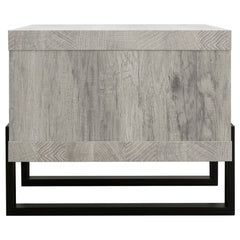 Dinard Engineered Wood Cocktail Coffee Table Grey Driftwood - What&