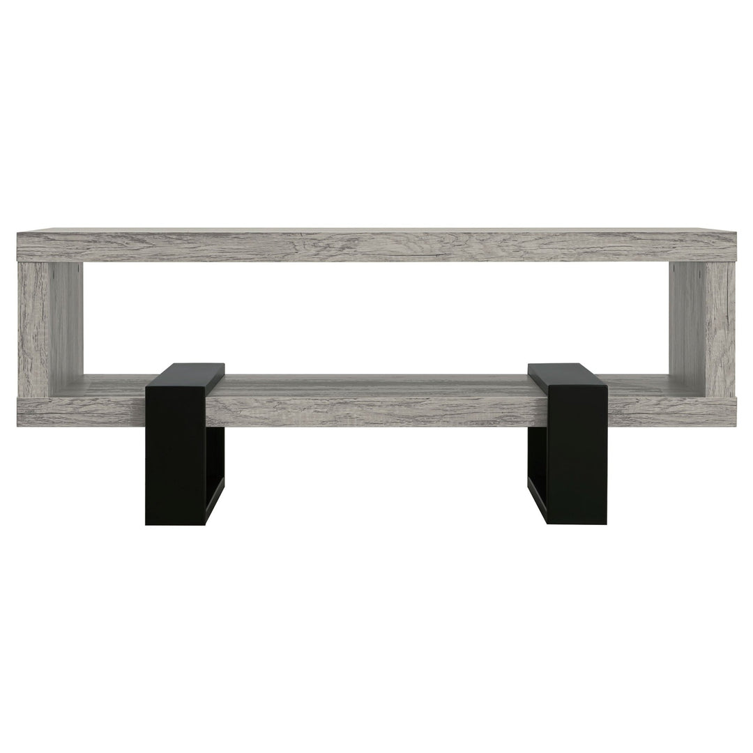 Dinard Engineered Wood Cocktail Coffee Table Grey Driftwood - What&