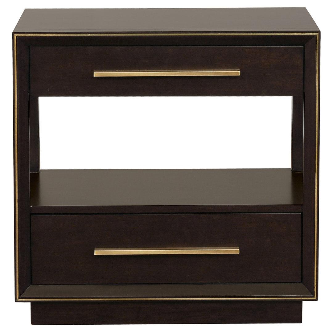 Durango 2-drawer Nightstand Smoked Peppercorn - What&
