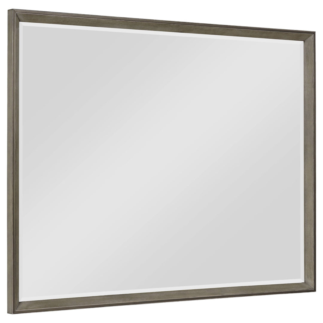 Durango Dresser Mirror Taupe Oak - What's New Furniture Portland