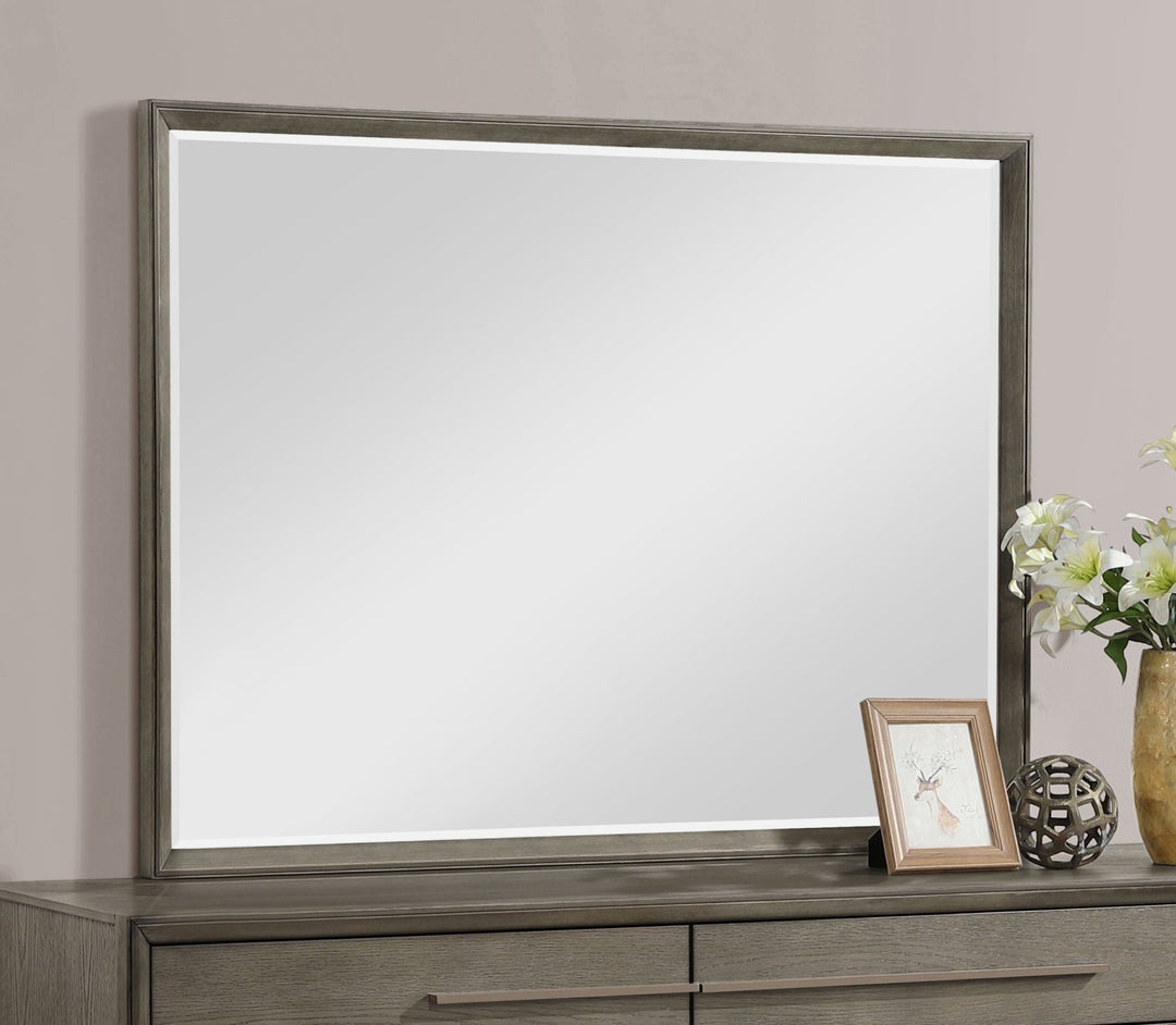 Durango Dresser Mirror Taupe Oak - What&