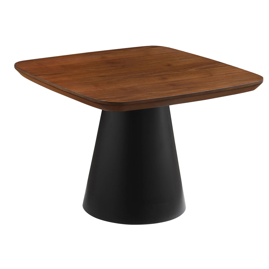 Eason 2-piece Coffee Table Set Walnut and Black - What&