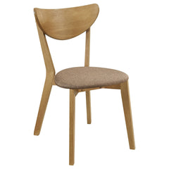 Elowen Wood Dining Side Chair Light Walnut (Set of 2) - What&