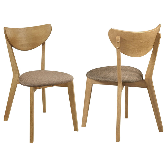 Elowen Wood Dining Side Chair Light Walnut - What's New Furniture Portland