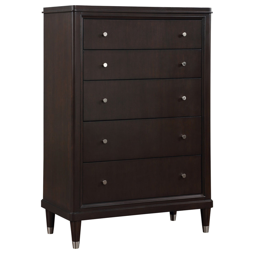 Emberlyn 5-drawer Bedroom Chest Brown - What's New Furniture Portland
