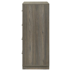 Fenwick 4-drawer Chest of Drawers Grey Oak - What&