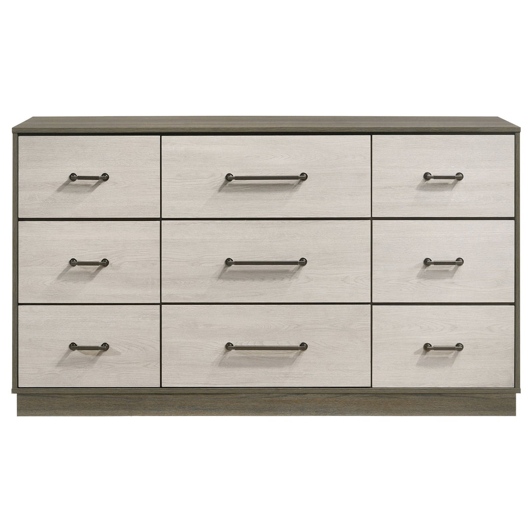 Fenwick 9-drawer Dresser Grey Oak - What&