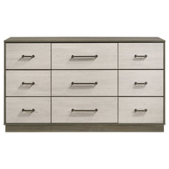 Fenwick 9-drawer Dresser Grey Oak - What&