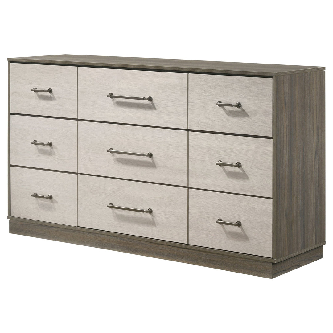 Fenwick 9-drawer Dresser Grey Oak - What&