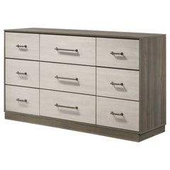 Fenwick 9-drawer Dresser Grey Oak - What&