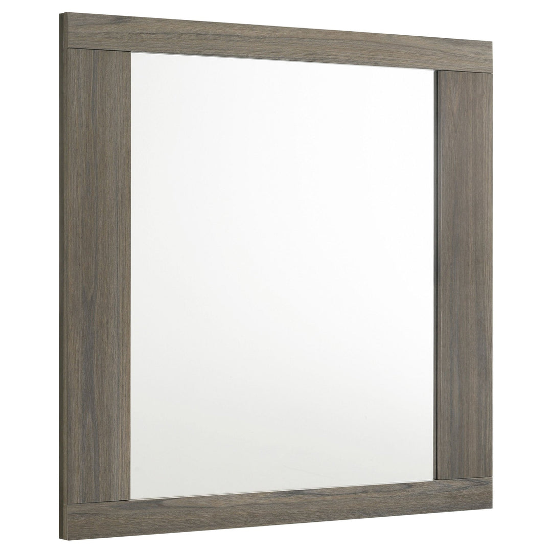 Fenwick Dresser Mirror Grey Oak - What's New Furniture Portland