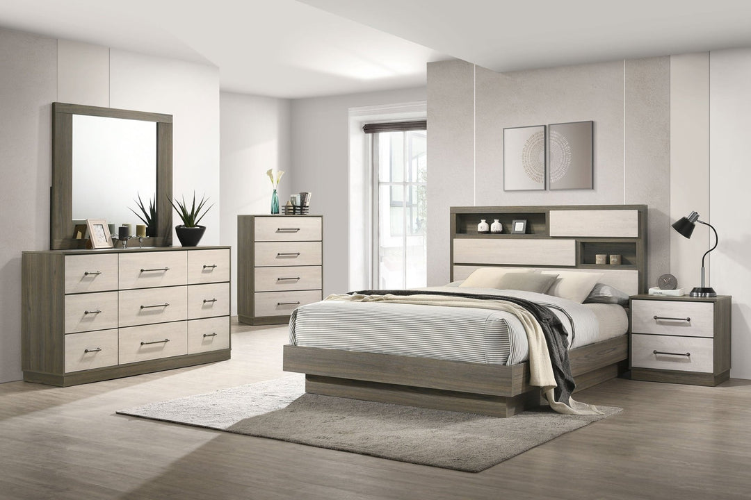 Fenwick Dresser Mirror Grey Oak - What&