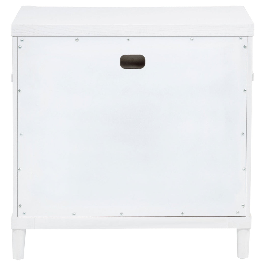 Gracemont 3-drawer Bedroom Nightstand Bedside Table White - What&