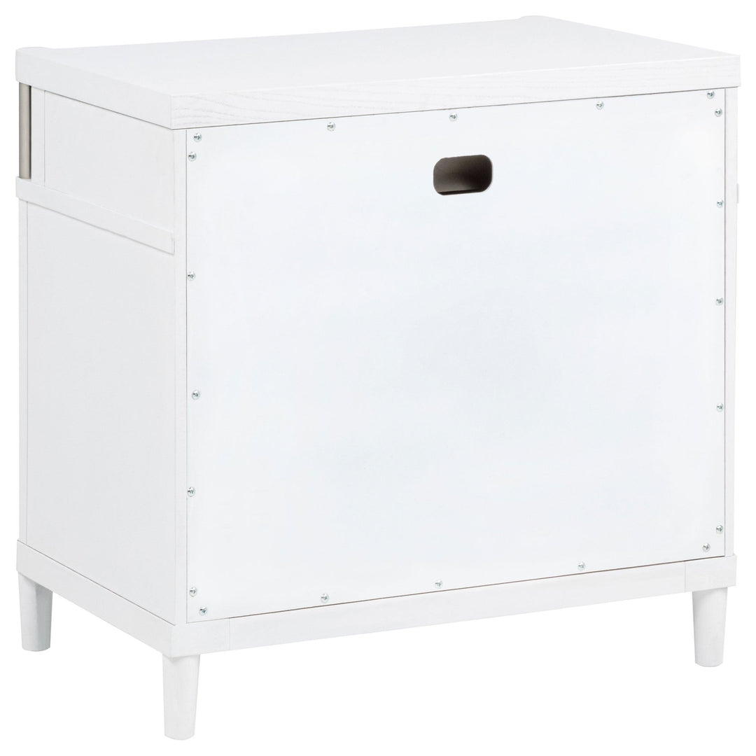 Gracemont 3-drawer Bedroom Nightstand Bedside Table White - What&