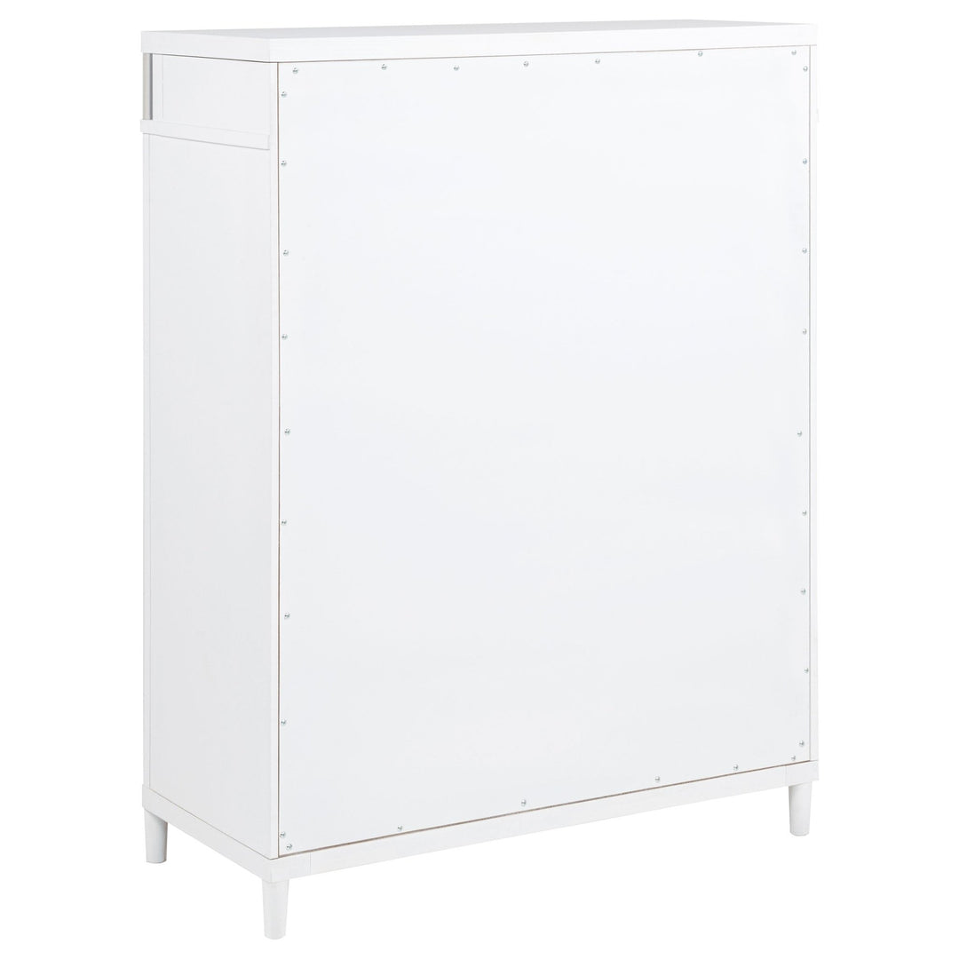 Gracemont 5-drawer Bedroom Chest of Drawers White - What&