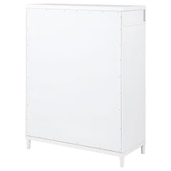 Gracemont 5-drawer Bedroom Chest of Drawers White - What&