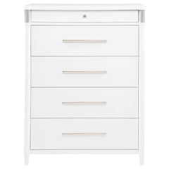 Gracemont 5-drawer Bedroom Chest of Drawers White - What&