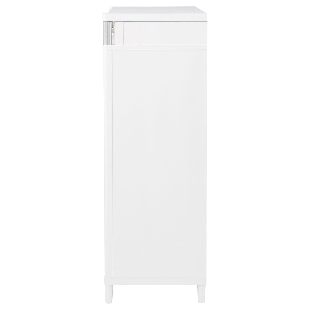 Gracemont 5-drawer Bedroom Chest of Drawers White - What&