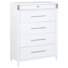 Gracemont 5-drawer Bedroom Chest of Drawers White - What&