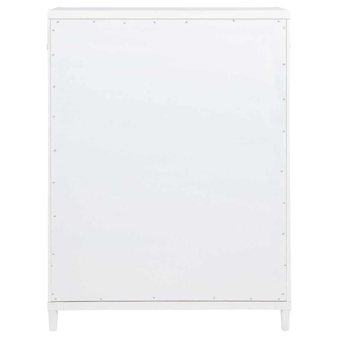 Gracemont 5-drawer Bedroom Chest of Drawers White - What&