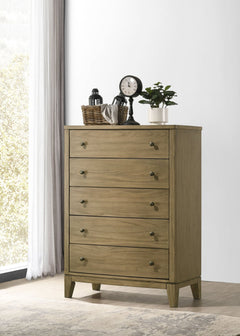 Granada 5-drawer Bedroom Chest of Drawers Natural Pine - What&