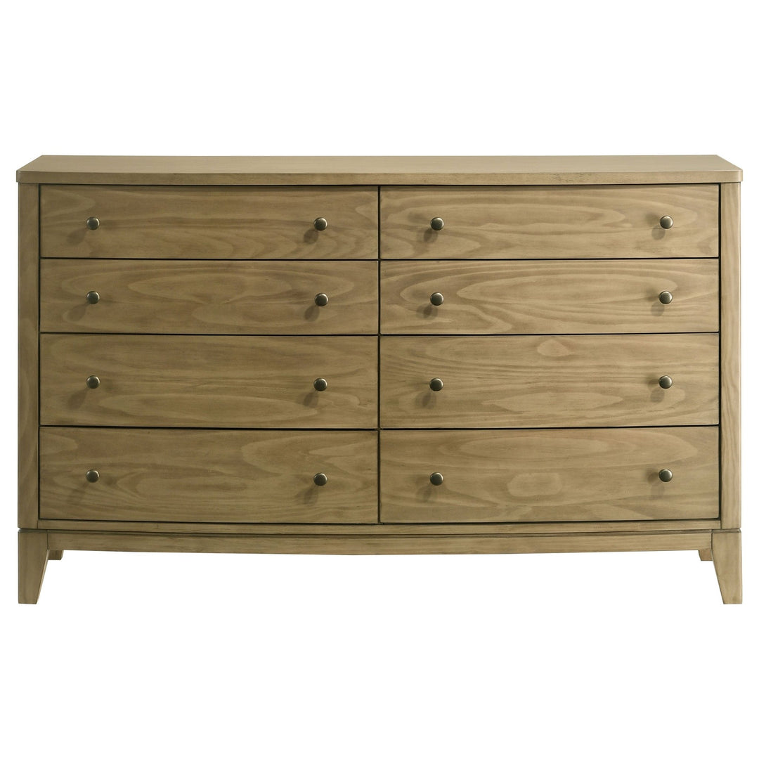 Granada 8-drawer Dresser Cabinet Natural Pine - What&