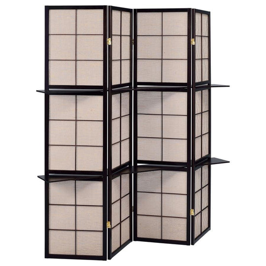 Iggy 4 - Panel Room Divider Folding Shoji Screen - Whats New Furniture - Portland, Oregon