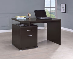 Irving 47-inch 2-drawer Office Computer Desk Cappuccino - What&
