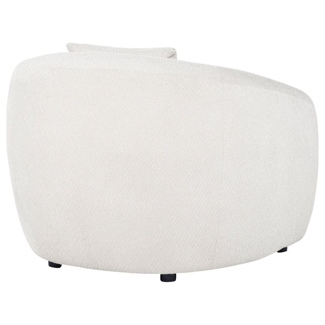 Isabella Fabric Upholstered Accent Chair Sand - What&