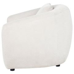 Isabella Fabric Upholstered Accent Chair Sand - What&