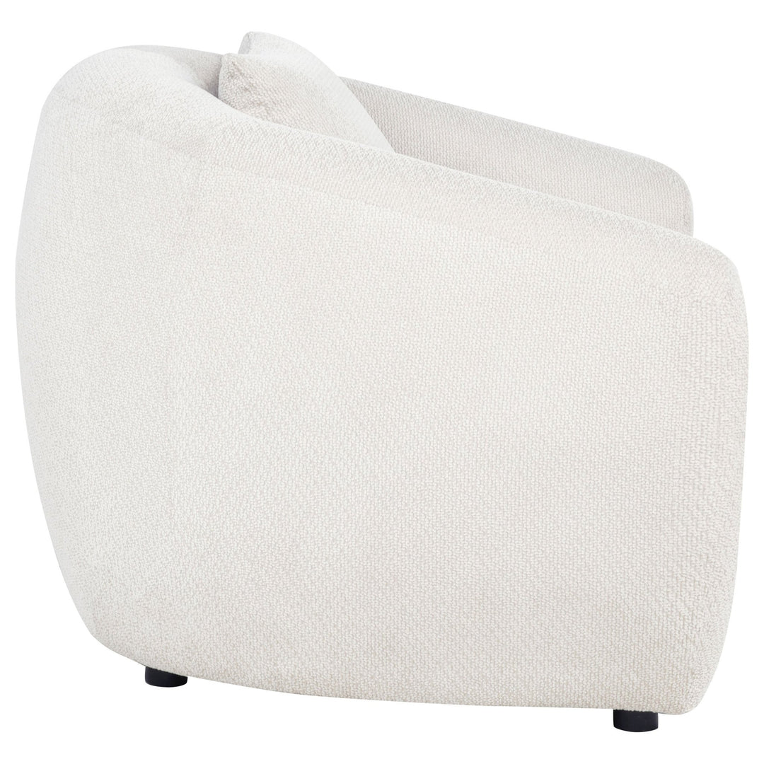 Isabella Fabric Upholstered Accent Chair Sand - What&