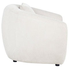 Isabella Fabric Upholstered Accent Chair Sand - What&