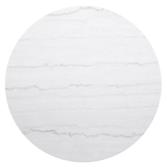Jason Round White Marble Top Coffee Table Charcoal - What&