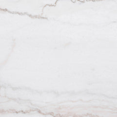 Close-up of the white marble veining on the Jason end table top