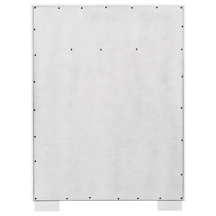 Jessica 5-drawer Bedroom Chest Snow White - What&