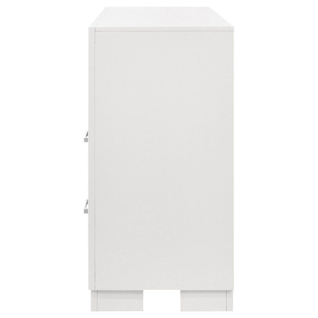 Jessica 6-drawer Dresser Snow White - What&